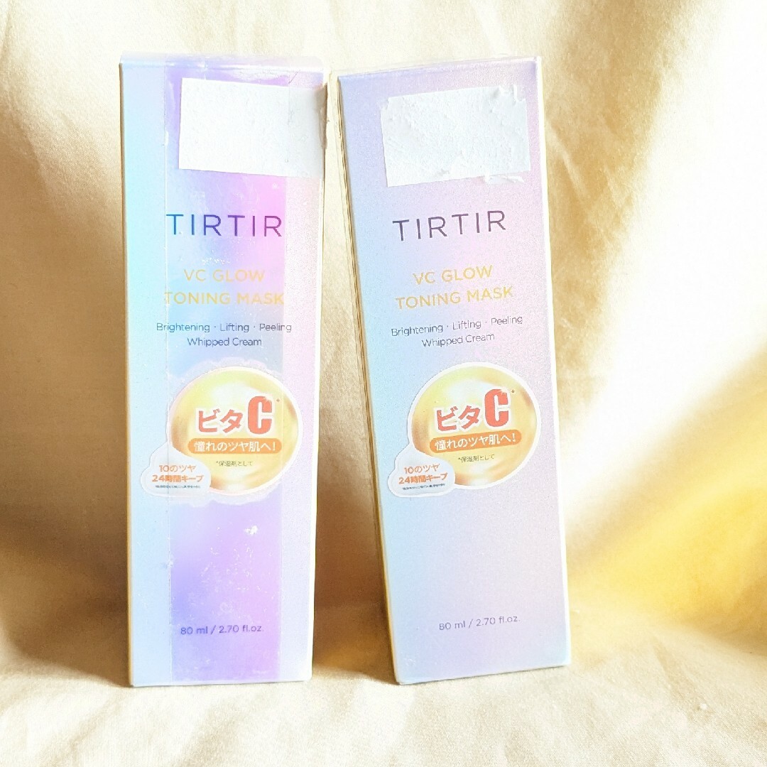 TIRTIR(ティルティル)のTIRTIR VC GLOW TONING MASK　洗い流さないバブルマスク コスメ/美容のスキンケア/基礎化粧品(パック/フェイスマスク)の商品写真