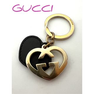 グッチ(Gucci)のGUCCI ハートモチーフ キーホルダー(キーホルダー)