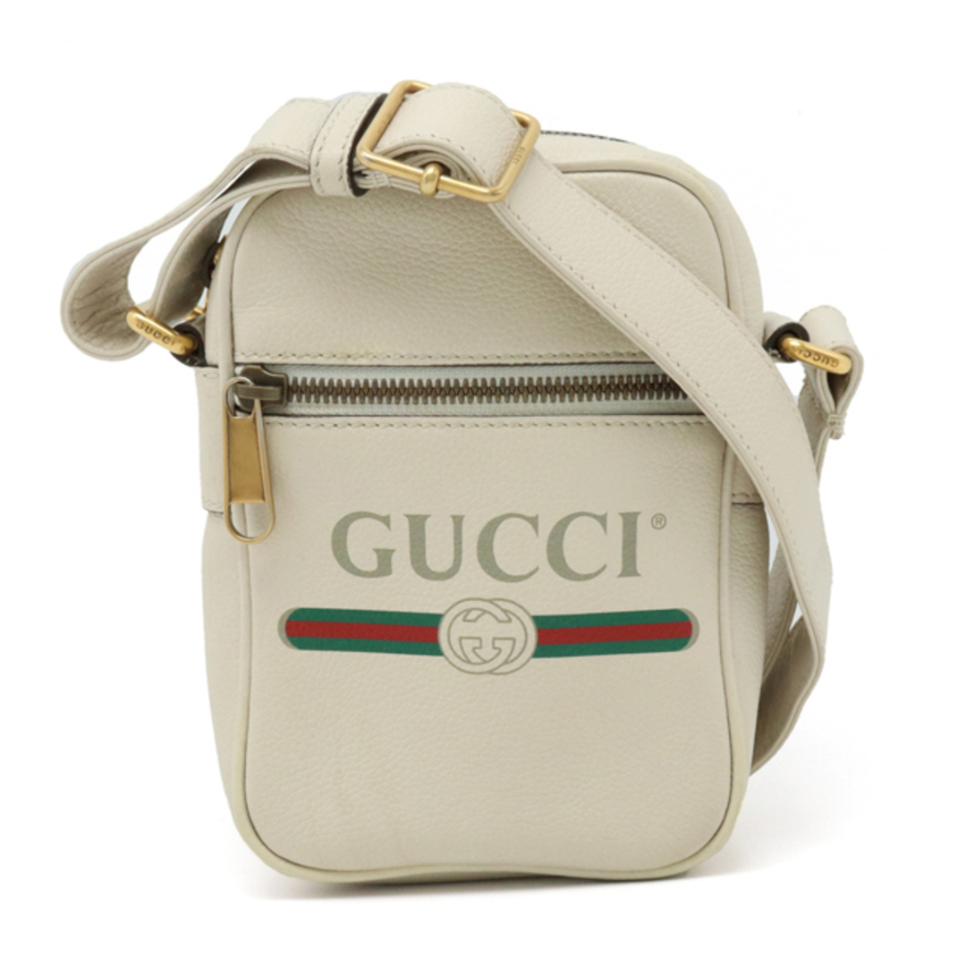 Gucci(グッチ)のグッチ グッチプリント ロゴ ショルダーバッグ ポシェット （12410120） レディースのバッグ(ショルダーバッグ)の商品写真