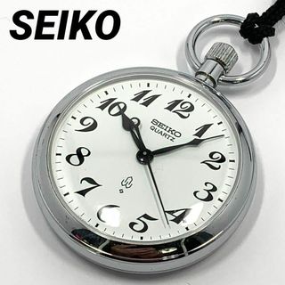 セイコー(SEIKO)の170 SEIKO セイコー 懐中時計 鉄道時計 クオーツ式 美品 ビンテージ(腕時計(アナログ))