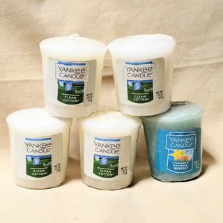 ヤンキーキャンドル(YANKee CANDLe)のYANKEE CANDLE  サンプラー　クリーンコットン　バハマブリーズ(キャンドル)