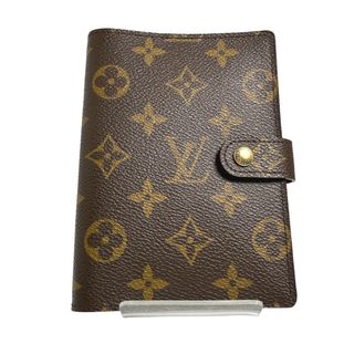 ルイヴィトン(LOUIS VUITTON)のルイヴィトン R20005 手帳カバー ブラウン  LOUIS VUITTON アジェンダPM モノグラム(手帳)