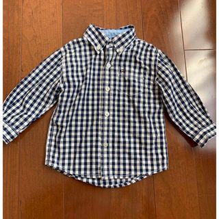 TOMMY HILFIGER - 値下げ中　トミーヒルフィガー　12M シャツ　春　チェック柄