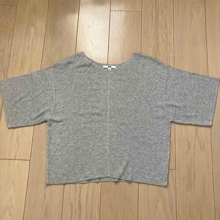 ユニクロ(UNIQLO)のユニクロ★ドルマンVネックセーター M　408703(カットソー(長袖/七分))