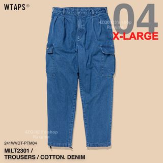 WTAPS MILT2301 TROUSERS DENIM デニムパンツ XL