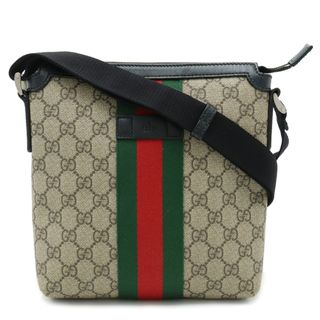 グッチ(Gucci)のグッチ GGスプリーム シェリーライン ウェブ フラット （22410073）(ショルダーバッグ)