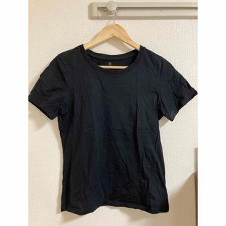 Tシャツ ブラック 黒 レディース earth music&ecology M