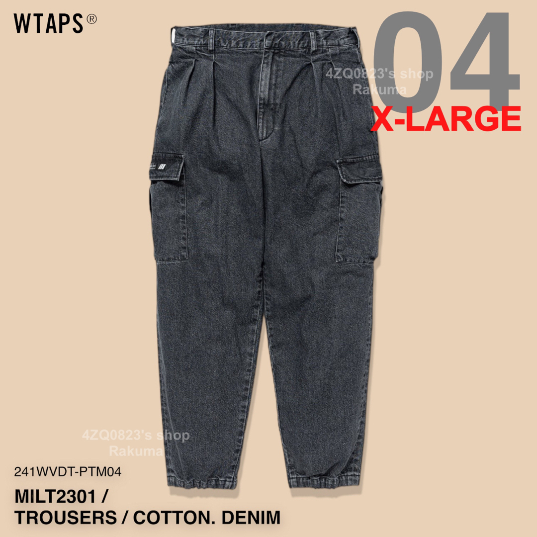 WTAPS MILT2301 TROUSERS DENIM デニム パンツ XL WTAPS MILT2301 TROUSERS DENIM デニム パンツ XL