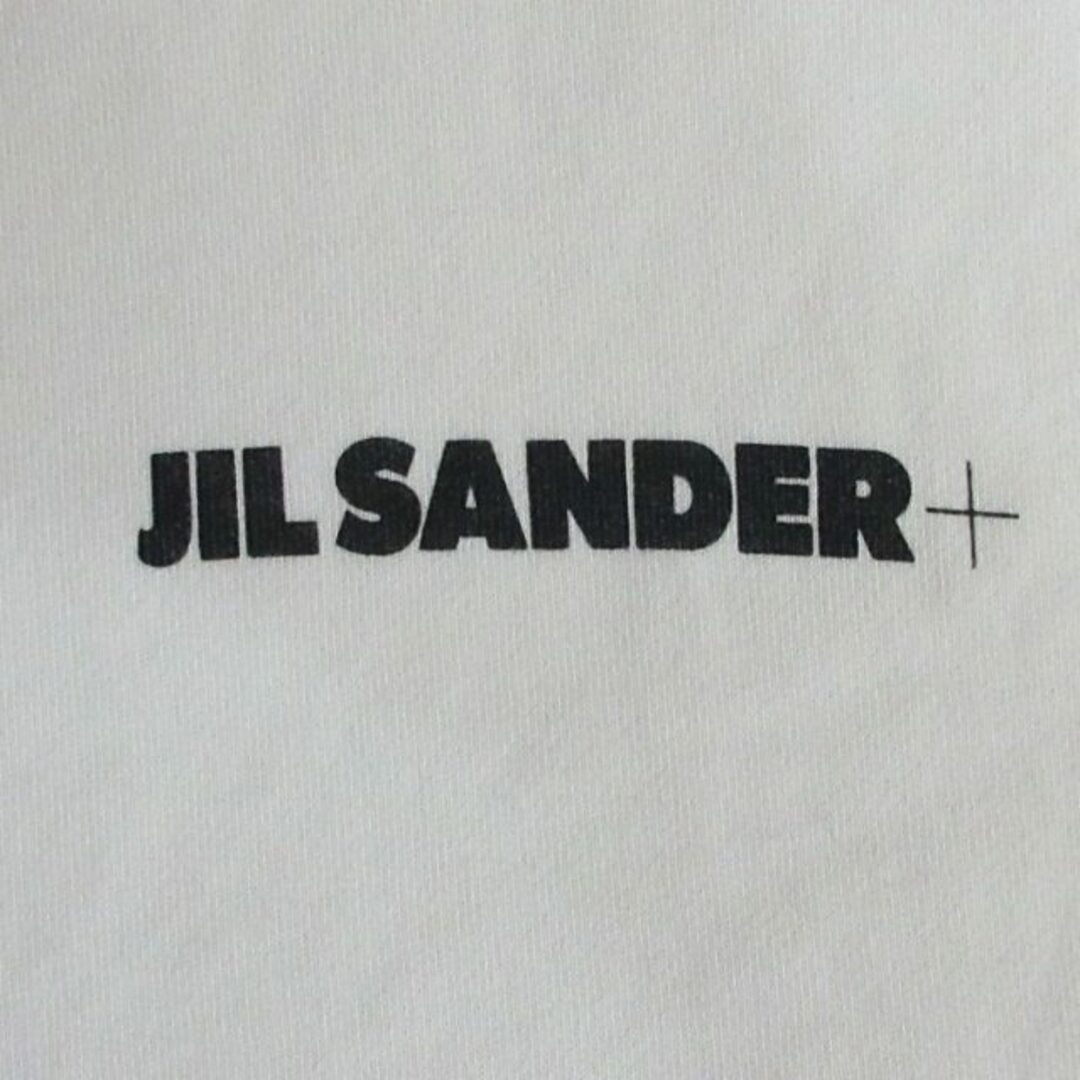 Jil Sander(ジルサンダー)のジルサンダー プラス 近年モデル パーカー フーディ フロントロゴ ホワイト S メンズのトップス(パーカー)の商品写真