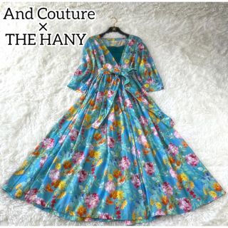 And Couture - 美品✨希少　And Couture  × THE HANY  花柄 ロングワンピ