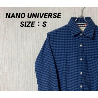 nano・universe - NANO UNIVERSE(ナノユニバース) チェックシャツ