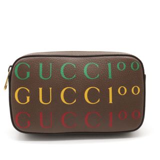 グッチ(Gucci)のグッチ 100周年記念 ロゴ ベルトバッグ ウエストバッグ （12410588）(ボディバッグ/ウエストポーチ)