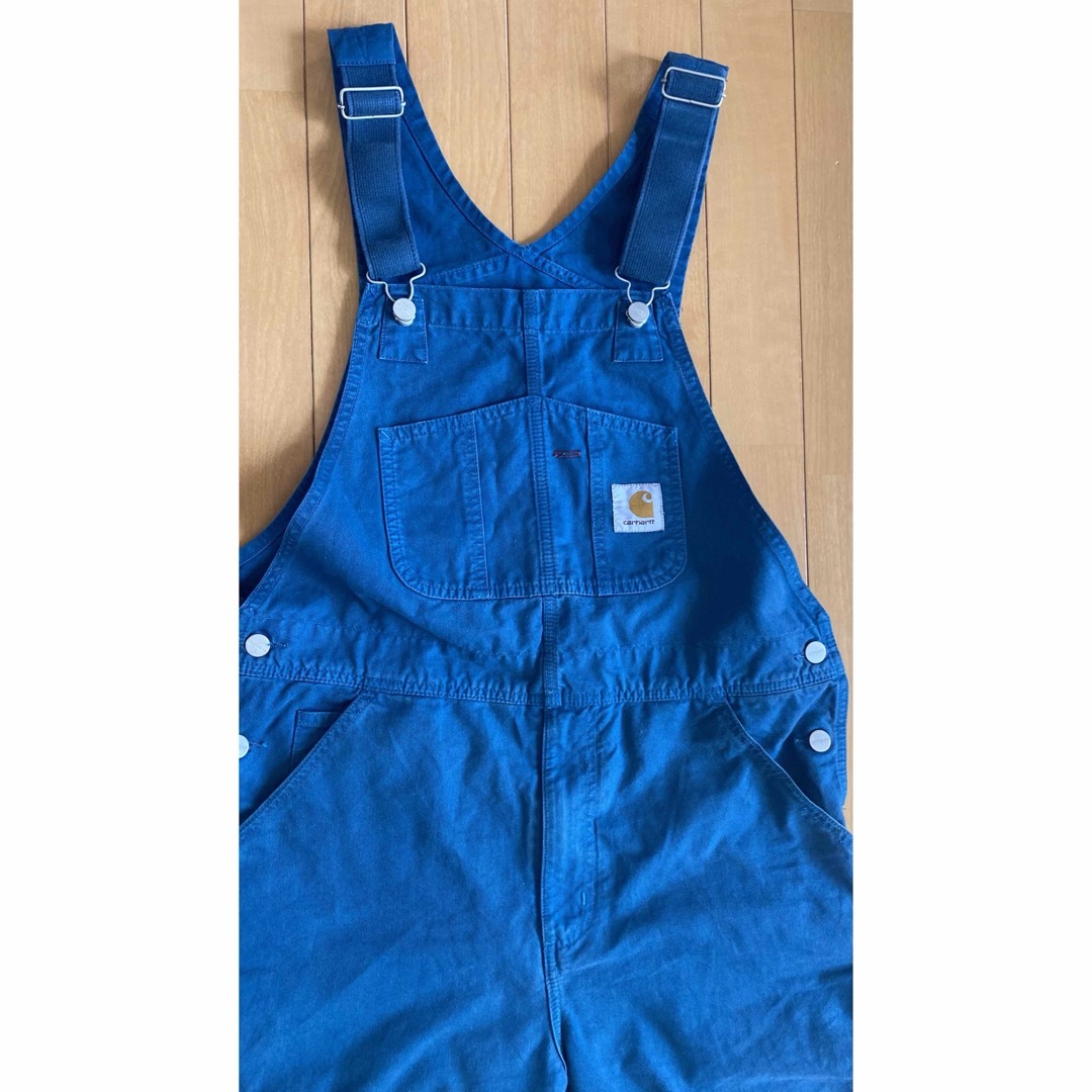 Charhartt WIP(カーハートダブリューアイピー)のCARHARTT WIP  BIB OVERALL MOODY BLUE メンズのパンツ(サロペット/オーバーオール)の商品写真