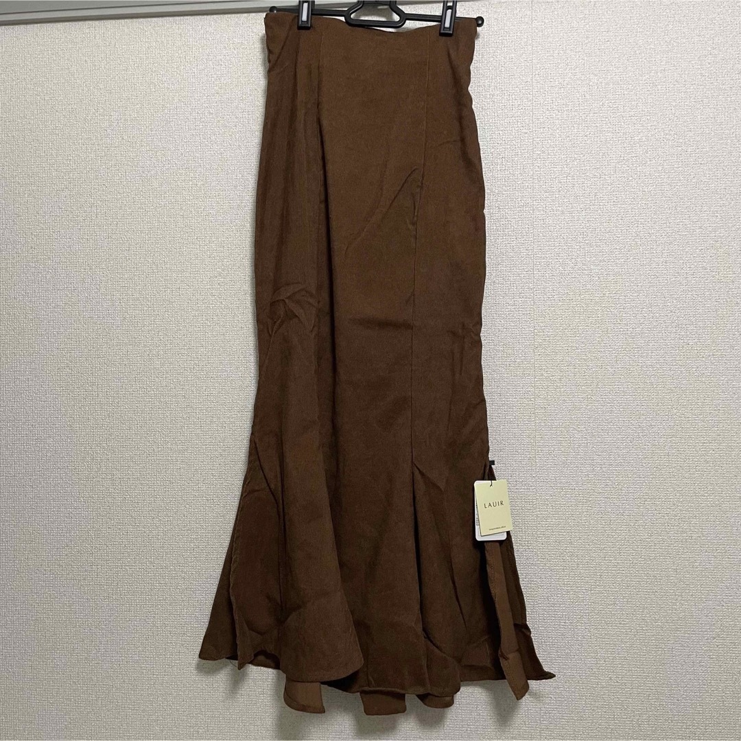 LAUIR コーデュロイ ビスチェ マーメイドスカート セットアップ 2点セット レディースのレディース その他(セット/コーデ)の商品写真