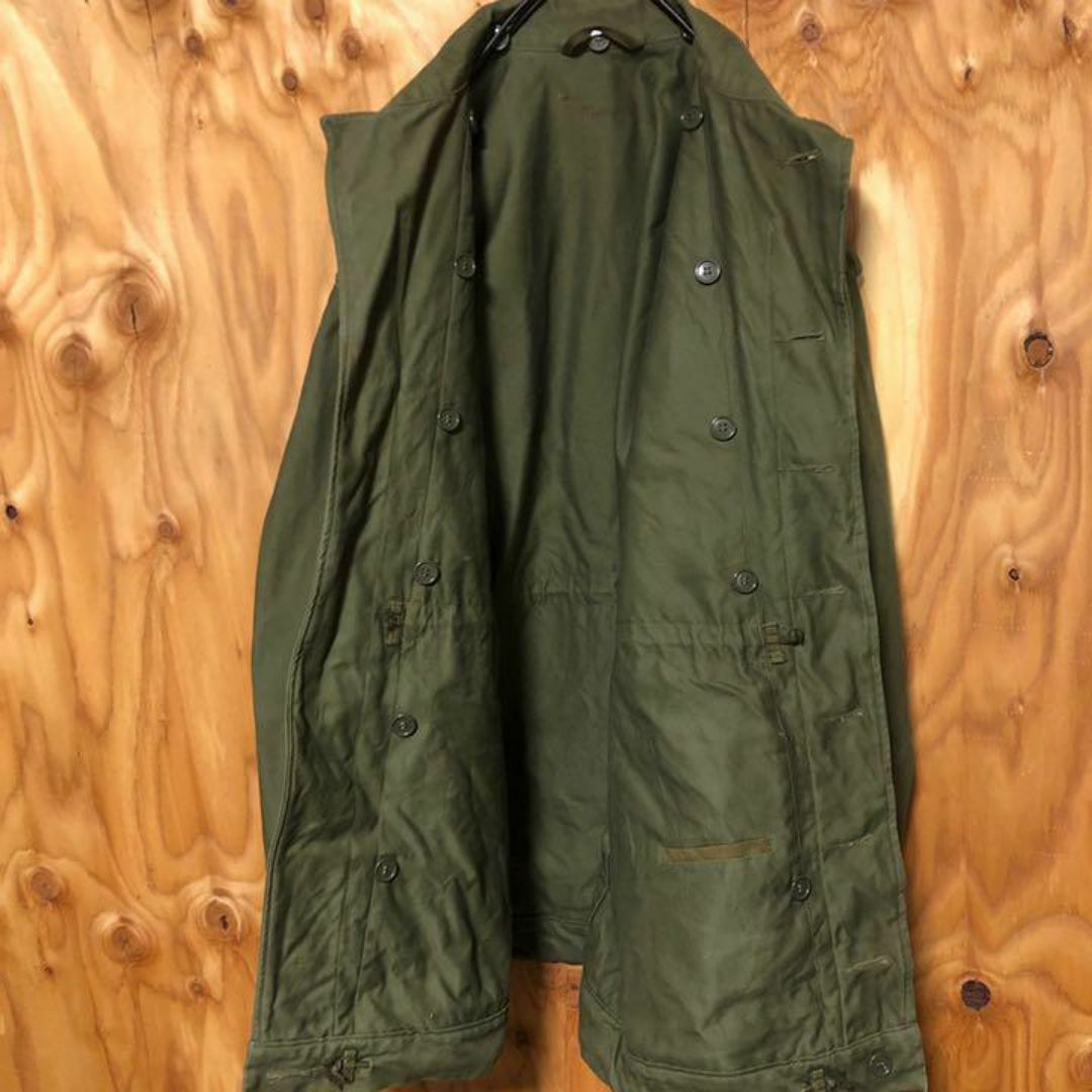 モスグリーン アウター ミリタリー 軍服 USA古着 90s 長袖 ジャケット メンズのジャケット/アウター(ミリタリージャケット)の商品写真