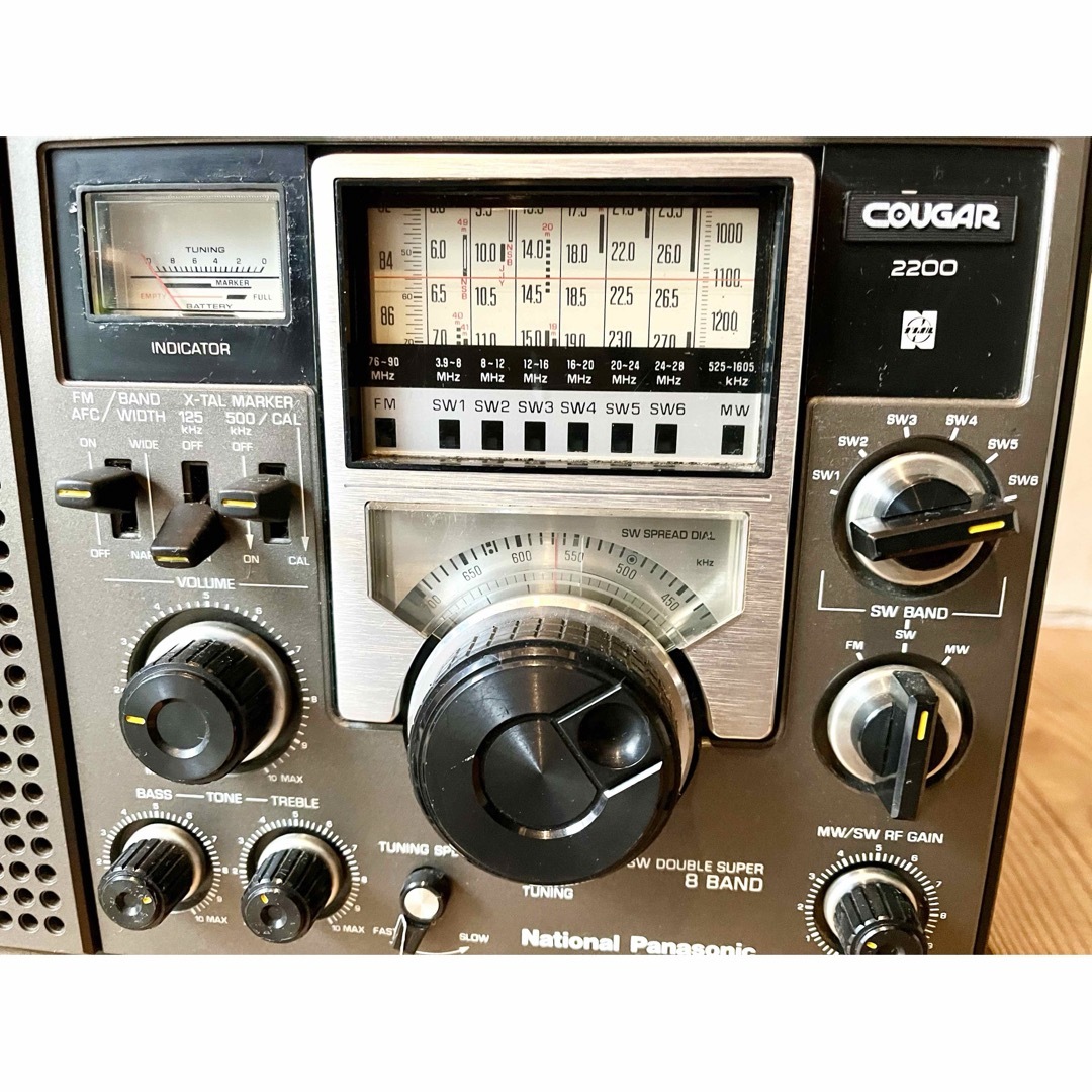 COUGAR(クーガー)のナショナル クーガーCOUGAR 2200   スマホ/家電/カメラのオーディオ機器(ラジオ)の商品写真