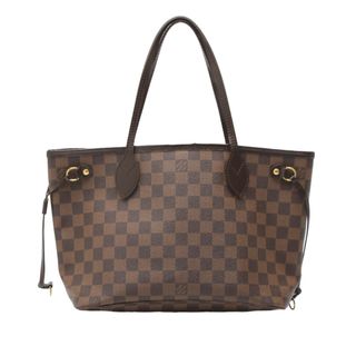 ルイヴィトン(LOUIS VUITTON)のルイヴィトン N51109 ハンドバッグ ブラウン  LOUIS VUITTON ネヴァーフルPM ダミエ(ハンドバッグ)