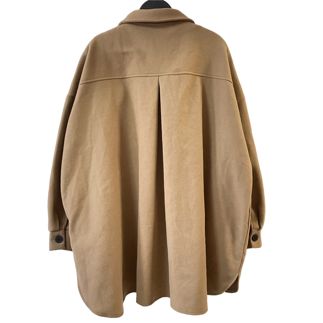 SPINNS(スピンズ)のCPOジャケット キャメル 長袖 オーバーサイズ ゆったり アウター 上着  レディースのジャケット/アウター(その他)の商品写真