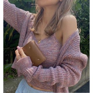 【 LAGUA GEM】LIGHT KNIT ENSEMBLE