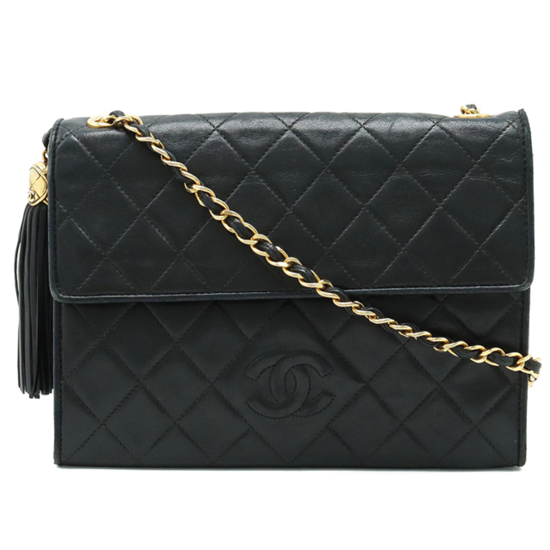 CHANEL(シャネル)のシャネル マトラッセ ココマーク タッセル フリンジ （22401213） レディースのバッグ(ショルダーバッグ)の商品写真