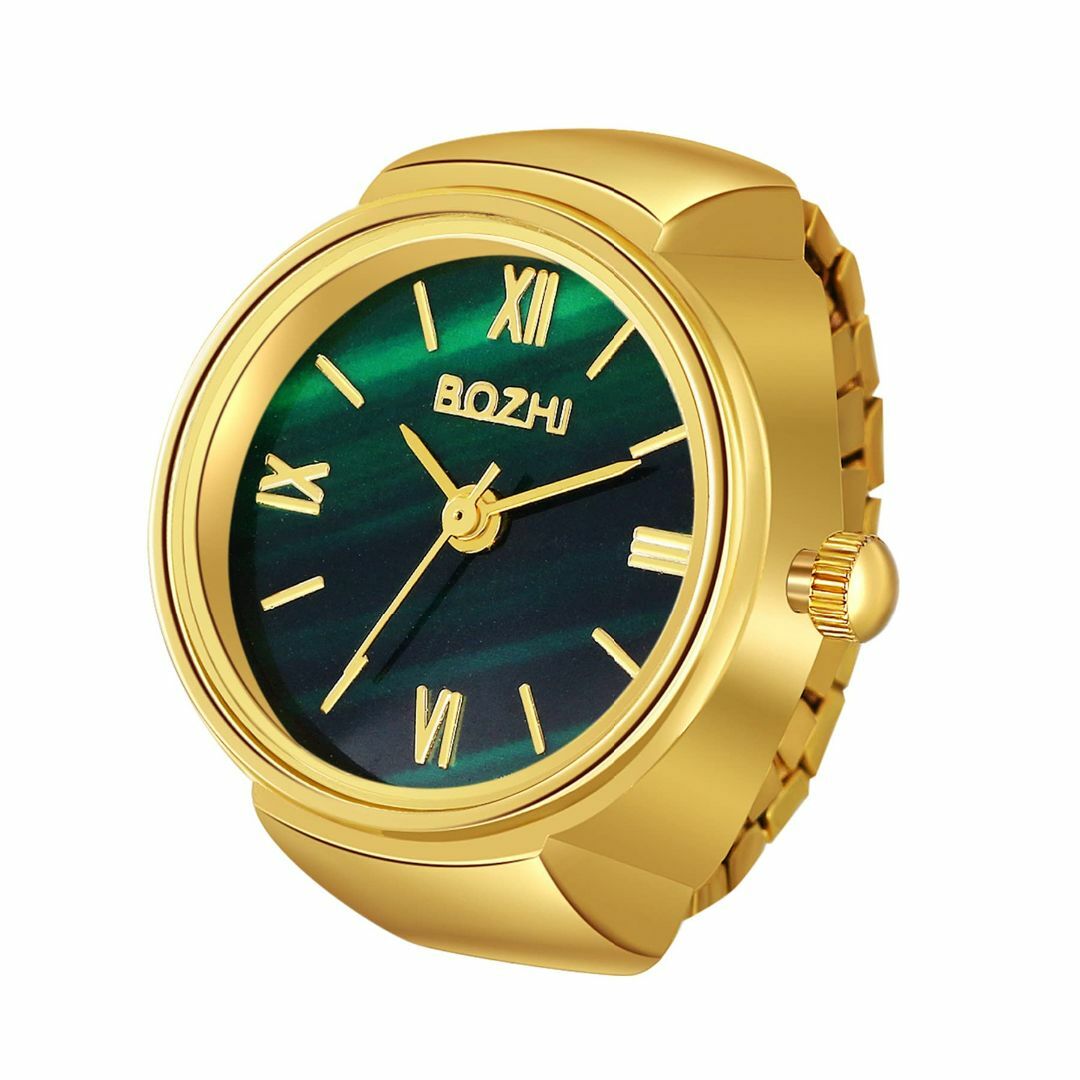 【色:ゴールド】Lancardo リングウォッチ アンティーク 指輪 時計 指輪 メンズの時計(その他)の商品写真