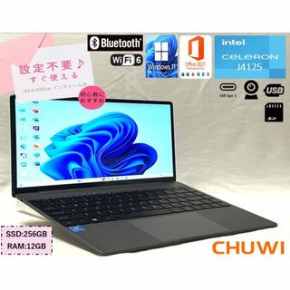 CHUWI - 未使用に近い 薄型 14型2K液晶 GemiBook Pro カメラ USB-C