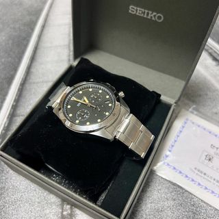 新品 SEIKO 別注 セイコー × ナノユニバース クオーツ クロノグラフ