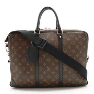 ルイヴィトン(LOUIS VUITTON)のルイ ヴィトン モノグラムマカサー PDV （12400979）(ビジネスバッグ)