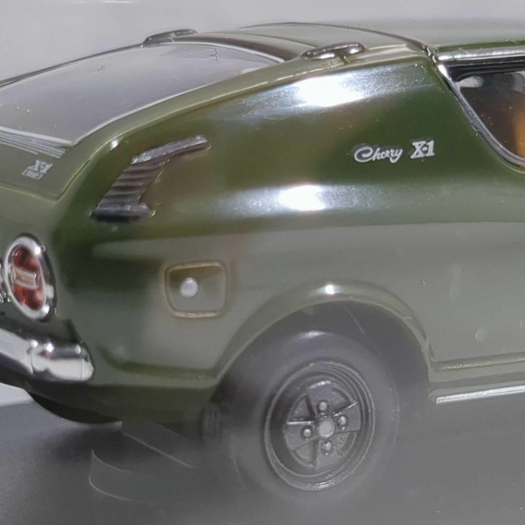 EBBRO エブロ 1/43 日産 チェリークーペ X-1 グリーン ミニカー エンタメ/ホビーのおもちゃ/ぬいぐるみ(ミニカー)の商品写真