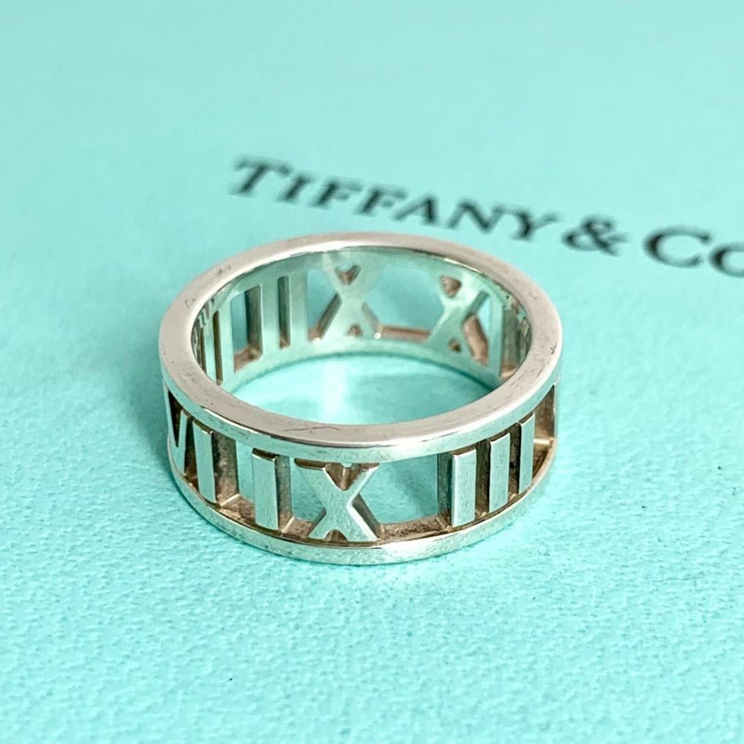 Tiffany & Co.(ティファニー)のTIFFANY&Co. ティファニー アトラス オープン リング y73-2 レディースのアクセサリー(リング(指輪))の商品写真