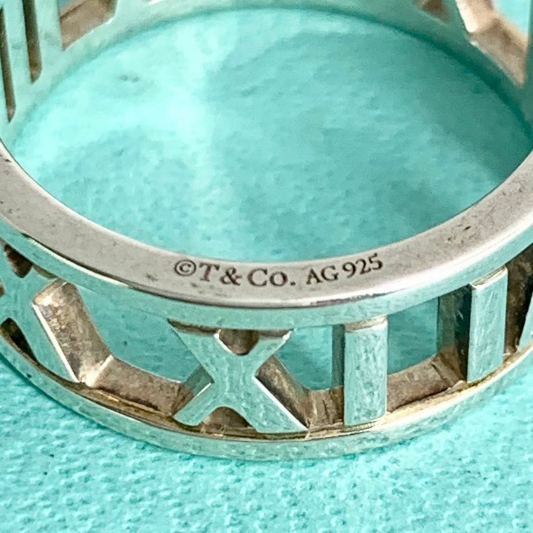 Tiffany & Co.(ティファニー)のTIFFANY&Co. ティファニー アトラス オープン リング y73-2 レディースのアクセサリー(リング(指輪))の商品写真