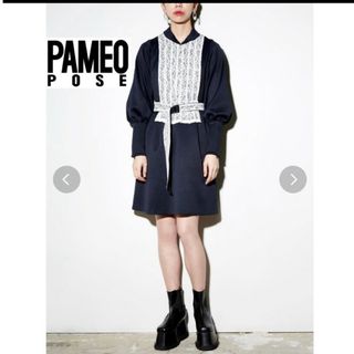 パメオポーズ(PAMEO POSE)のパメオポーズ　ヴォイニッチレースワンピース(ひざ丈ワンピース)