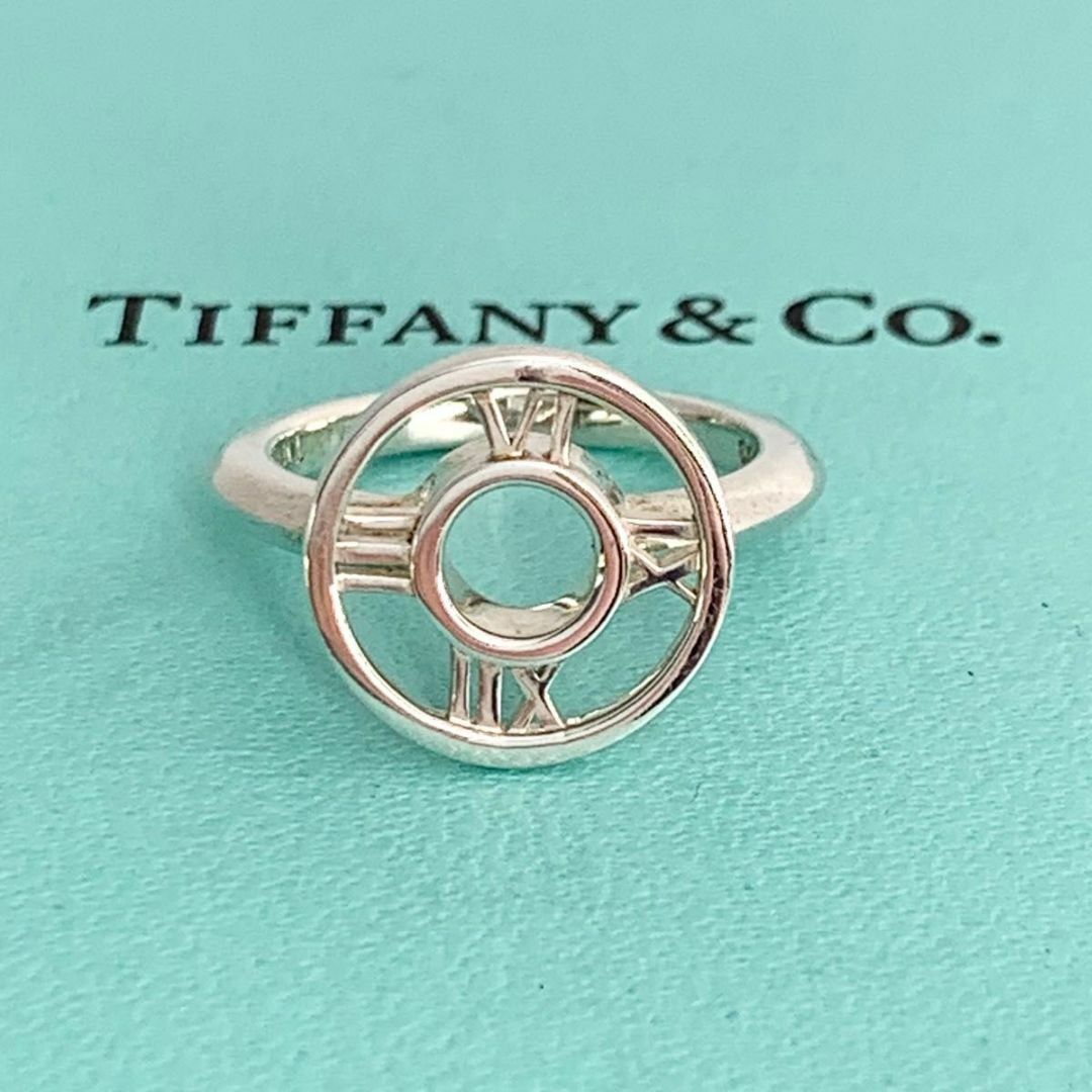Tiffany & Co.(ティファニー)のティファニー 希少 アトラス オープン メダリオン リング 指輪 cp1 レディースのアクセサリー(リング(指輪))の商品写真
