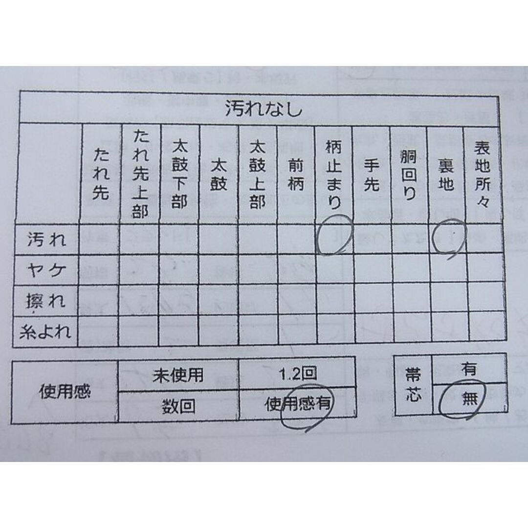 平和屋野田店■六通柄袋帯　正倉院立涌花文　金銀糸　逸品　n-ud0614 レディースの水着/浴衣(帯)の商品写真