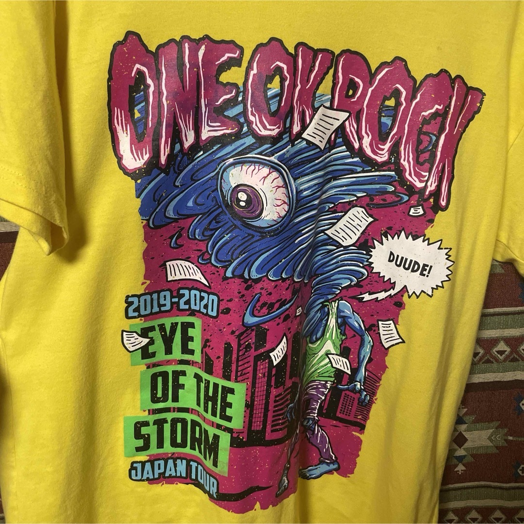 ONE OK ROCK(ワンオクロック)のワンオク EXE OF THE STORM JAPAN TOUR Tシャツ  メンズのトップス(Tシャツ/カットソー(半袖/袖なし))の商品写真