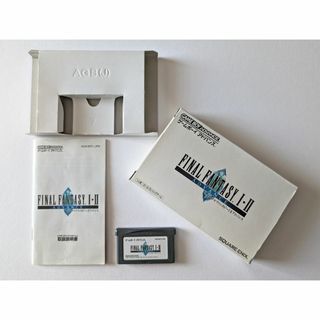 ゲームボーイアドバンス(ゲームボーイアドバンス)のGBA ファイナルファンタジー 1 2 箱説あり　Final Fantasy(携帯用ゲームソフト)