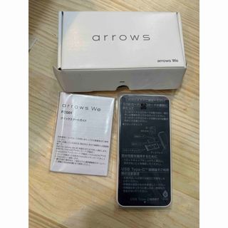 arrows - 新品未使用SIMフリー arrows We FCG01 ホワイト AU 本体