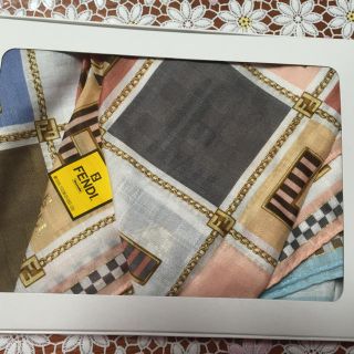 フェンディ(FENDI)のMinnie様専用 FENDI 大判ハンカチ  新品 2枚入り(ハンカチ)