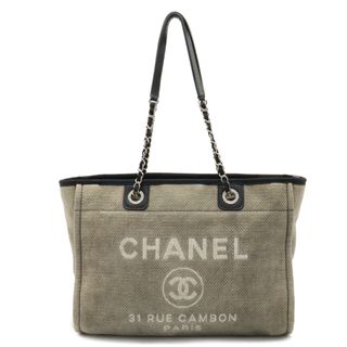 シャネル(CHANEL)のシャネル ドーヴィルライン ミディアムトートMM （12410764）(トートバッグ)