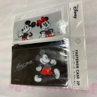 ディズニー(Disney)のミッキー＆ミニー　ファスナーケース(キャラクターグッズ)