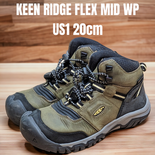 キーン(KEEN)のKEEN キーン RIDGE FLEX MID WP ブーツ 20cm 防水(ブーツ)