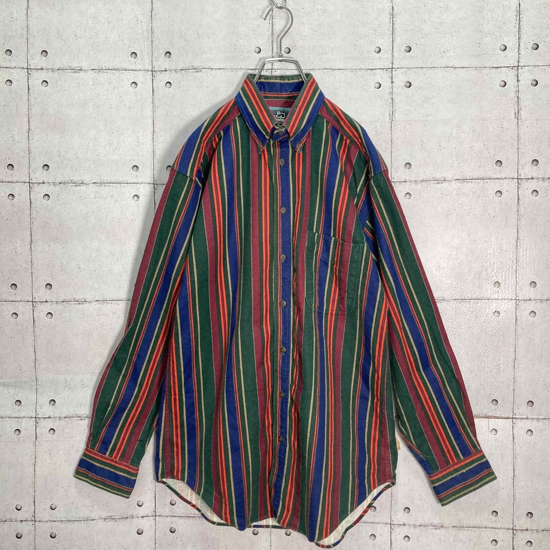 WOOLRICH(ウールリッチ)の【レア】90s WOOLRICH/ウールリッチ マルチカラー シャモアクロス メンズのトップス(シャツ)の商品写真