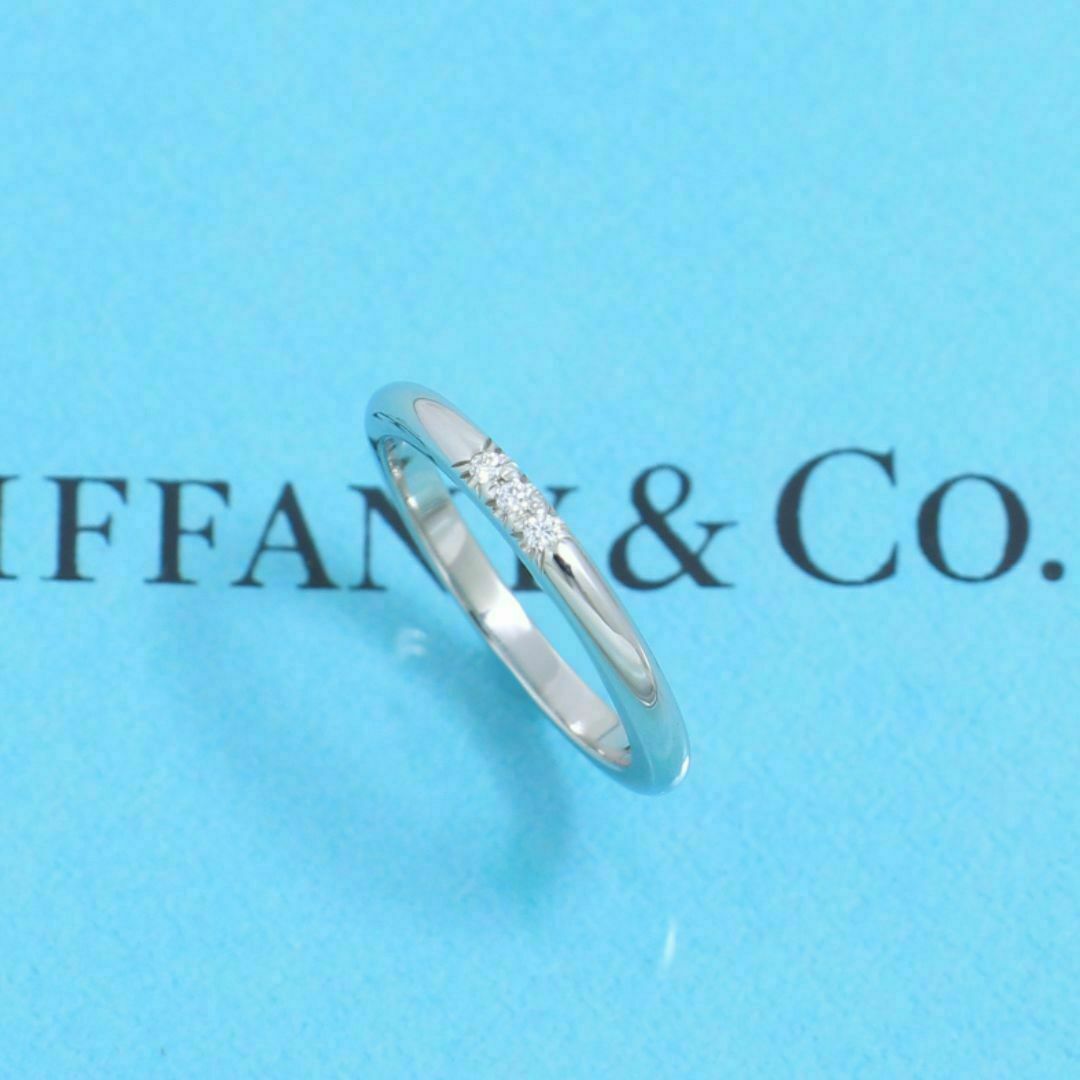 ティファニー TIFFANY PT950 6.5号 ウエディングバンドリング 箱 ティファニー TIFFANY PT950 6.5号 ウエディングバンドリング 箱