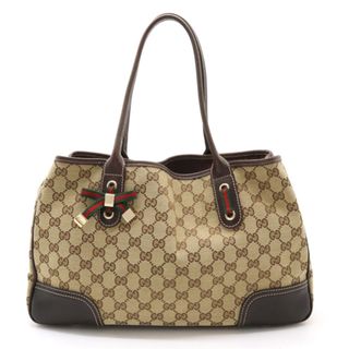 グッチ(Gucci)のグッチ GGキャンバス プリンシーライン リボン （12420152）(トートバッグ)