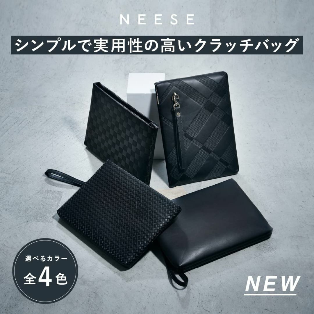 [NEESE] クラッチバッグ セカンドバッグ メンズ レディース 結婚式 冠婚 メンズのバッグ(その他)の商品写真