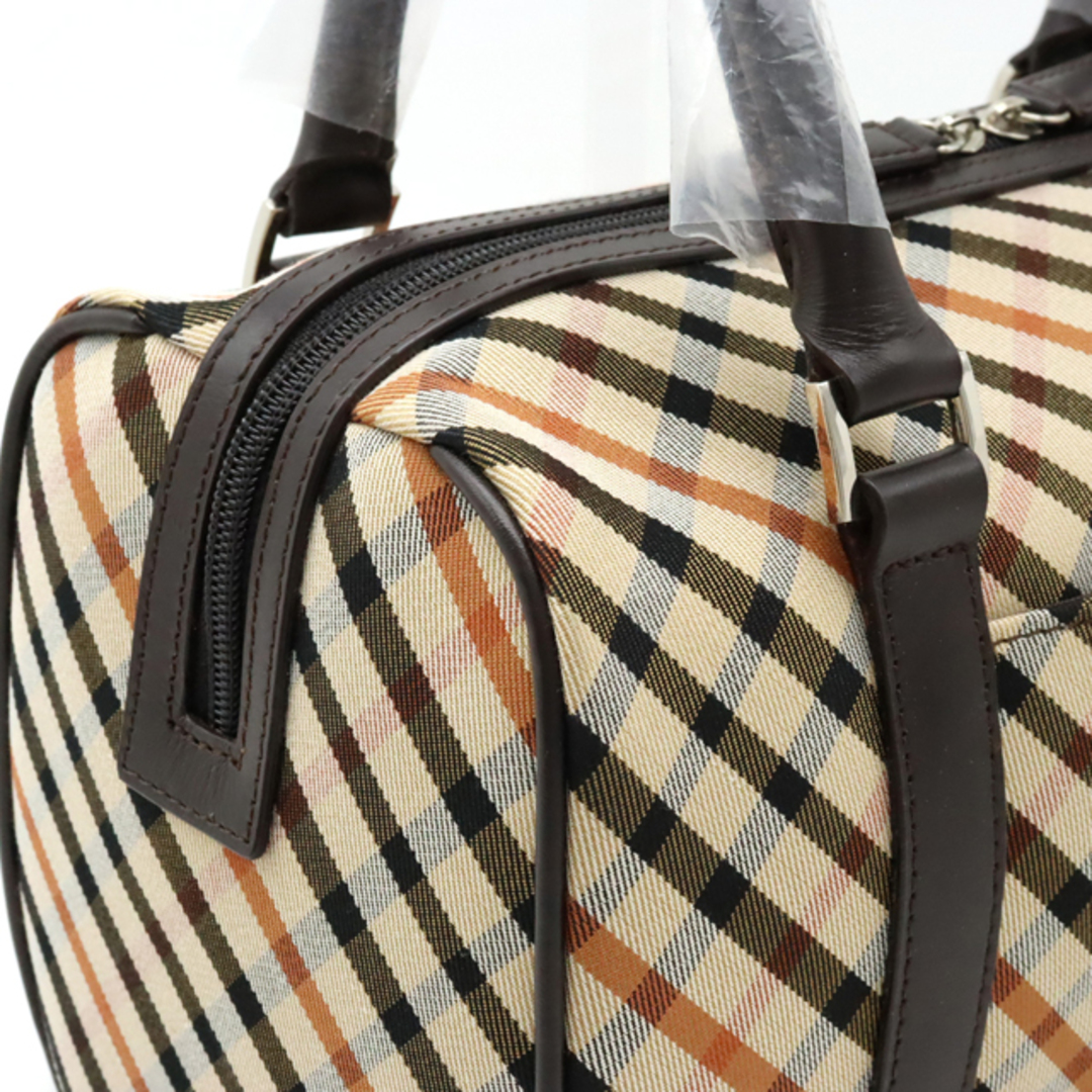 DAKS(ダックス)のダックス チェック柄 ミニボストン ハンドバッグ （12420140） レディースのバッグ(ハンドバッグ)の商品写真