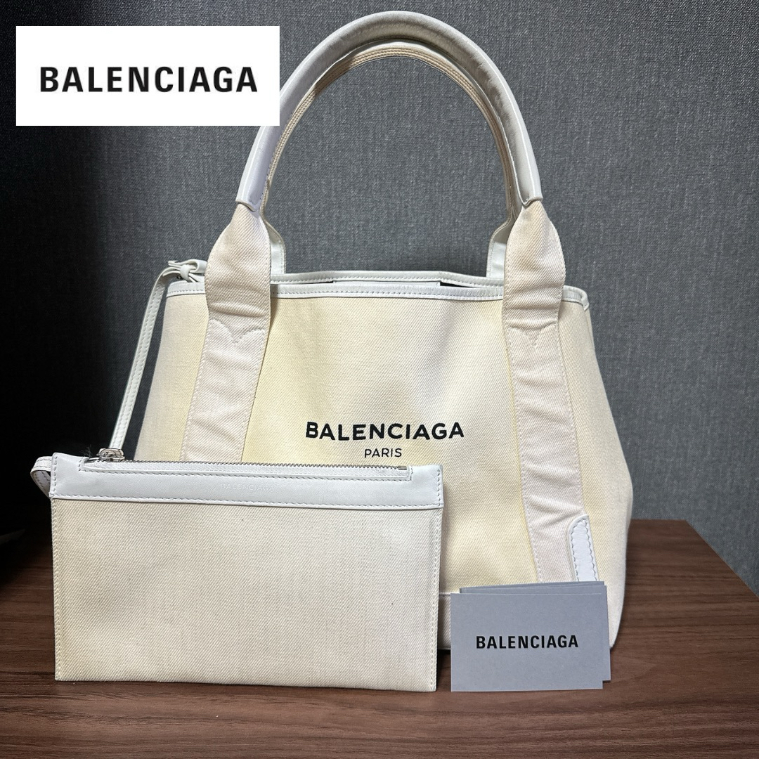 Balenciaga(バレンシアガ)のBALENCIAGA バレンシアガ ネイビースモールカバス S トートバッグ  レディースのバッグ(トートバッグ)の商品写真
