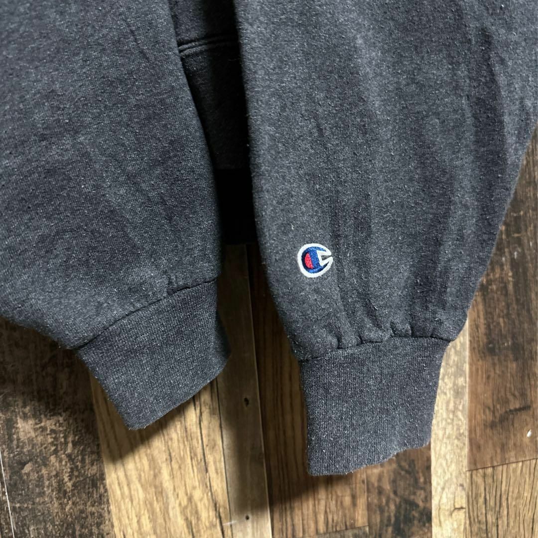 Champion(チャンピオン)のチャンピオン ロゴ パーカー フーディ グレー カレッジ XL USA古着 メンズのトップス(パーカー)の商品写真