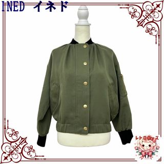 INED - INED イネド ジャケット アウター ジャンパー ブルゾン ゴールドボタン