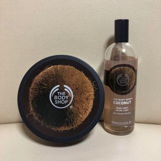 ザボディショップ(THE BODY SHOP)の2個セットボディショップココナッツボディバター200ml&ボディミスト100ml(ボディクリーム)